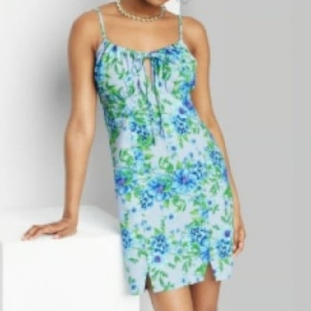 NWT Wild Fable Floral Mini Dress Size XS